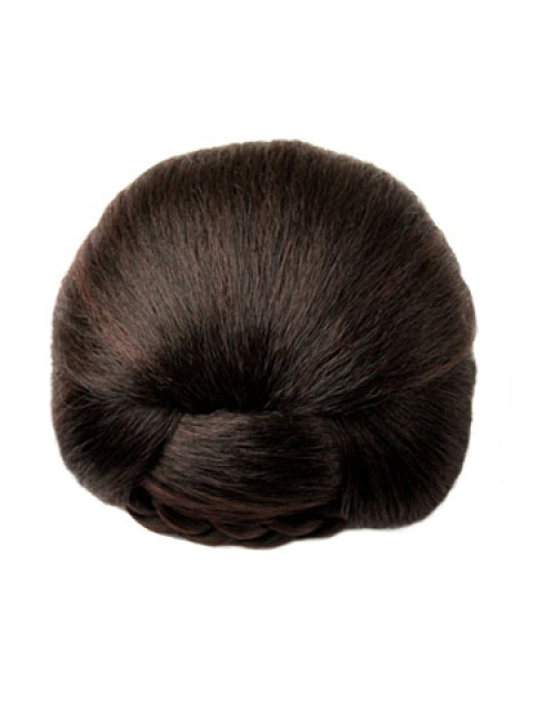 Synthetic Brown Impressive Wraps / Buns