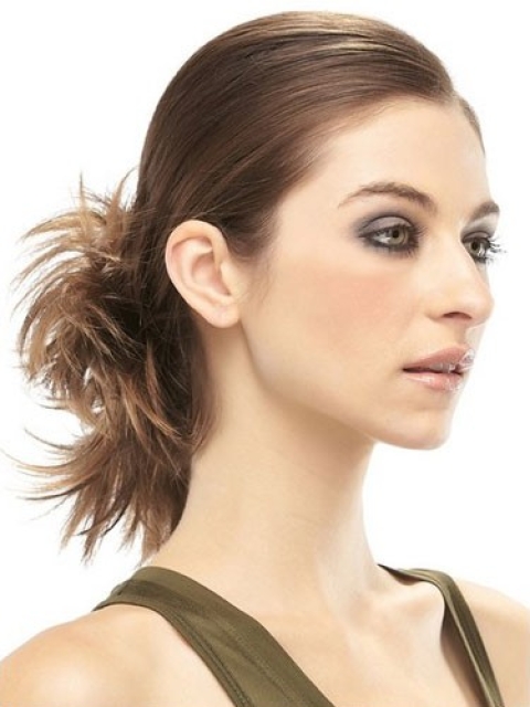 Remy Human Hair Brown Tempting Wraps / Buns