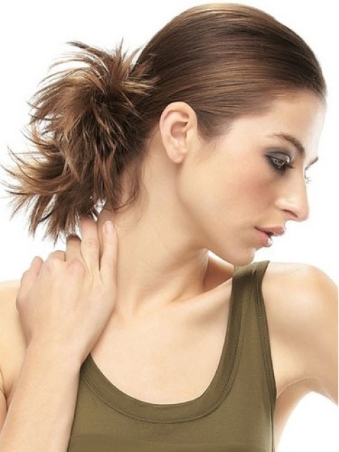 Remy Human Hair Brown Tempting Wraps / Buns