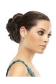 Remy Human Hair Brown Traditiona Wraps / Buns