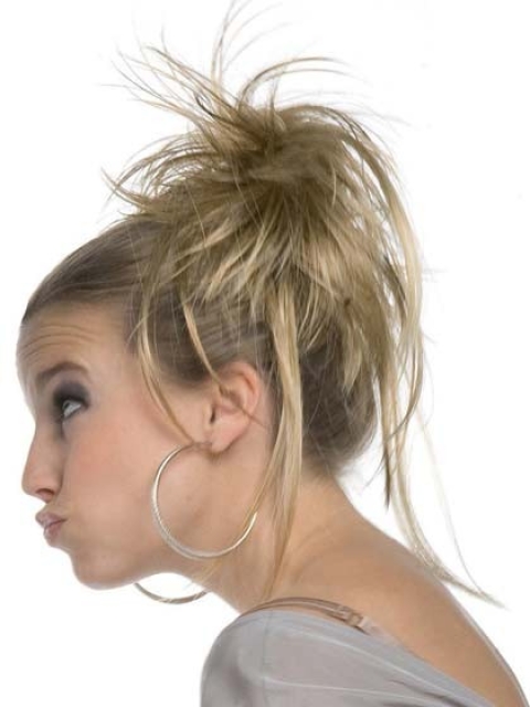 Synthetic Blonde Radiant Wraps / Buns