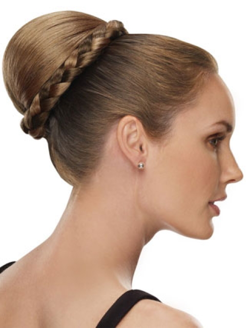 Synthetic Blonde Exquisite Wraps / Buns Hairpieces