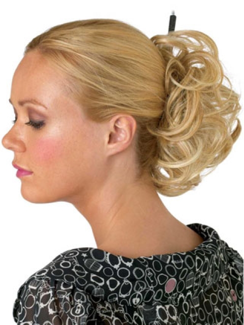 Synthetic Blonde Best Wraps / Buns Hairpieces