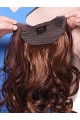 Affordable Auburn Wavy Ponytails Hairpieces