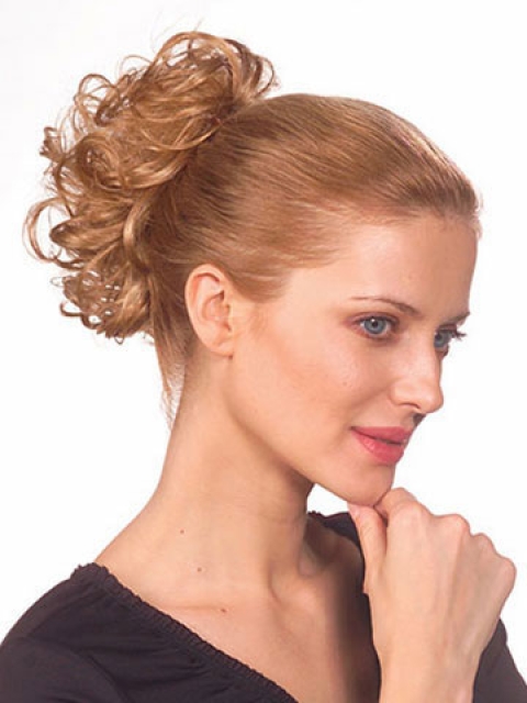 Discount Blonde Wavy Short Ponytails Hairpieces