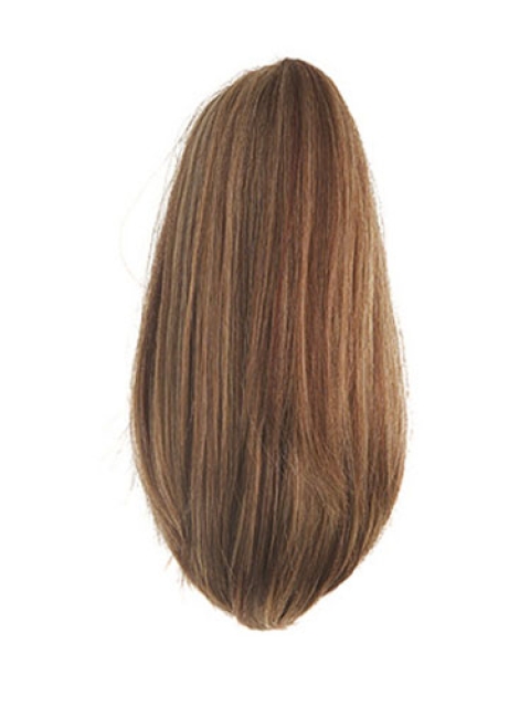 Synthetic Brown Cosy Ponytails