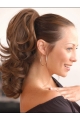 Synthetic Brown Glamorous Ponytails