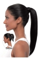 Synthetic Long Black No-fuss Ponytails