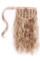 Durable Blonde Wavy Long Ponytails Hairpieces