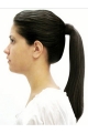 Synthetic Black Popular Ponytails