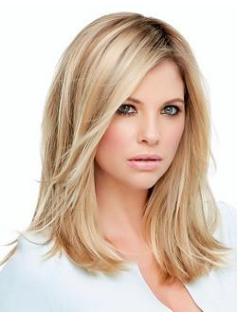 Top Style 12" Topper Hair Addition | Synthetic Hair Addition (Monofilament Base)