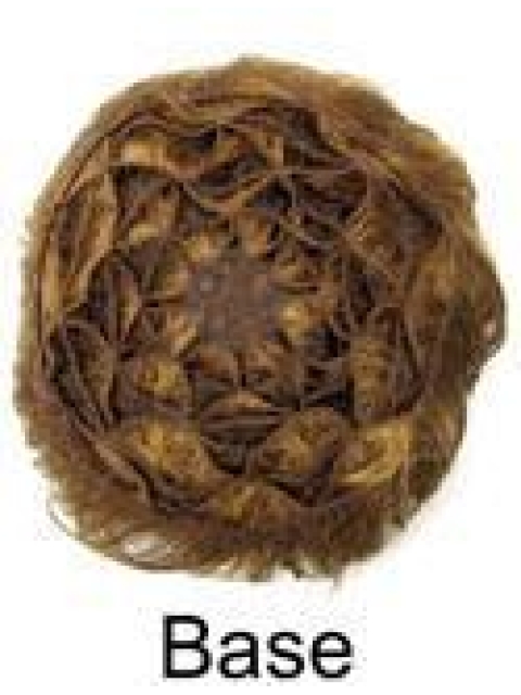 Top Tress | Synthetic Hair Topper(Elastic Base)