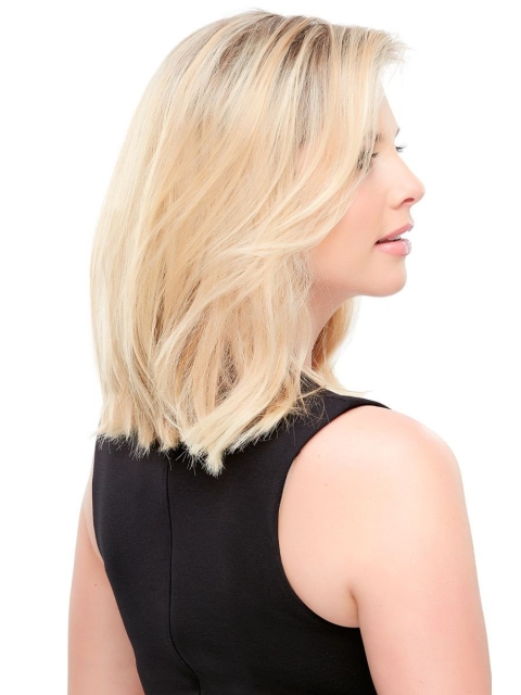 Heat Defiant Synthetic Hair Topper (Monofilament Base)