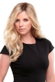 Top Wave 18" Topper Hair Addition | Synthetic Hair - Monofilament Base 