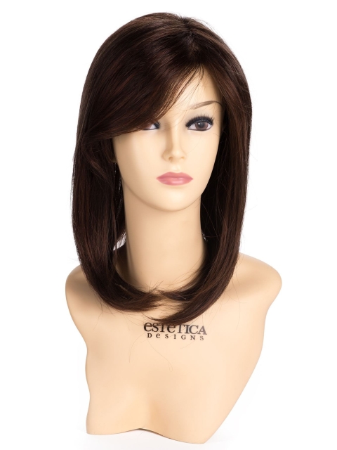 Mono Wiglet-Mono Part | Synthetic Hair - Monofilament Base 