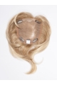 Mono Medium Top Piece | Synthetic Hair Fiber - Monofilament Base 