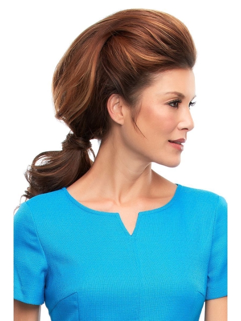  100% Remy Human Hairpiece (Monofilament Base) 