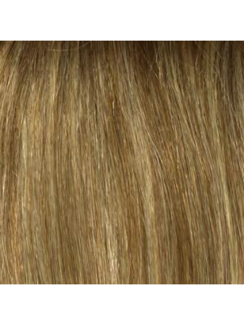 Add On Part Topper | Heat Friendly/Human Hair Blend Hairpiece (Monofilament Base) 