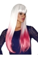 22" Long Straight Lace Front  Ombre/2 tone Synthetic Women Wigs