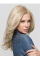 16''  Long Straight Monofilament Human Hair Women Wigs