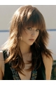 Auburn Layered Straight Capless  Long Synthetic Women Wigs