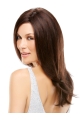 20" Long  Straight Lace Front Brown Synthetic Women wigs