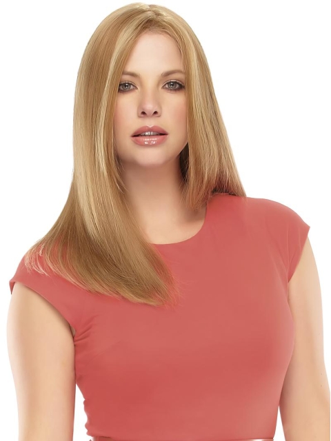 20"  Long Straight Lace Front Blonde Remy Human Hair Women wigs