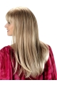 Beautiful Blonde  Capless Straight Long Synthetic Women Wigs