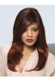 22'' Capless Unique Auburn Straight Capless Synthetic Long Women Wigs