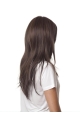 16'' Long Straight Monofilament 100% Hand-Tied Synthetic Refined Women Wigs