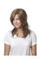 14'' Straight Polite Blonde 100% Hand-Tied Long  Synthetic Women Wigs