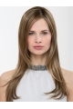 18'' Long Straight Ombre/2 tone Without Bangs Capless Synthetic Ladies Wig