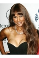 26" Long  Straight With Bangs Lace Front Synthetic Women Beverly Johnson Wigs