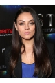  20" Straight Lace Front Long Without Bangs Synthetic Women Mila Kunis Wigs