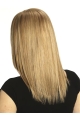 14'' Fashionable Shoulder Length Straight  Blonde Monofilament Long Human Hair Wigs For Wigs