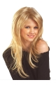 Discount Long Straight Blonde Lace Front Monofilament Remy Human Hair Wigs For Cancer