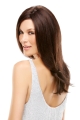 16'' Straight Without Bangs Cosy Auburn Lace Front Synthetic Long Women Wigs