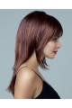 Elegant Layered Synthetic Capless Blonde Straight With Bangs Long Women Wigs