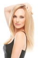 Beautiful Blonde 100% Hand-Tied Monofilament Remy Human Hair Wigs For Cancer