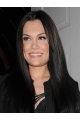 New Black Straight Without Bangs Monofilament Lace Front Long Synthetic Women Jessie J Wigs