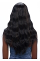 High Quality Black Wavy Without Bangs Capless Long Synthetic African American Women Wigs