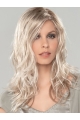 Platinum Blonde 16" Without Bangs Long Amazing Monofilament Wigs