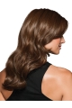 16'' Wavy Without Bangs Brown Capless Long Synthetic Women Wig