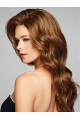 Monofilament Long Wavy 18" Monofilament Lace Front Human Hair Women Wigs 