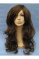 18'' Preferential Brown Wavy Without Bangs Capless Long Synthetic Beyonce Wigs