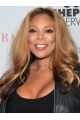 18'' Blonde Straight Without Bangs Capless Long Human Hair Wendy Williams  Celebrity Wigs