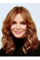 16'' Wavy Without Bangs Layered Lace Front Jaclyn Smith Stunning and Polished Long Body-wave Style Human Hair Wig