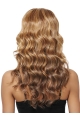 22'' Easy Blonde Wavy Without Bangs Capless Long Synthetic Women Wigs