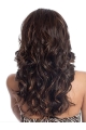 Mature Auburn Wavy Indian Remy Hair Long Wigs