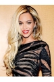 High Quality Long Wavy Blonde Without Bangs Beyonce Inspired Wigs